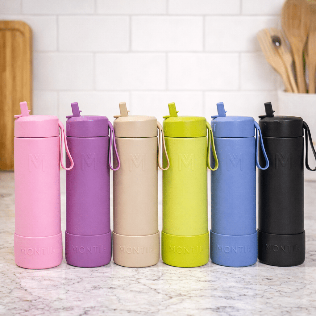 Montii isolert drikkeflaske i stål – 475 ml fra Lev Logisk