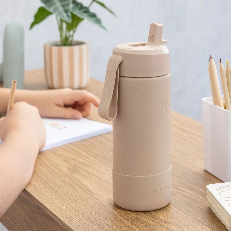 Montii isolert drikkeflaske i stål – 475 ml fra Lev Logisk