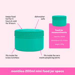 Montii MINI termo matboks 200 ml - Mojito - Lev Logisk