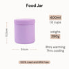 Montii termo matboks 400 ml - Lilac - fra Lev Logisk