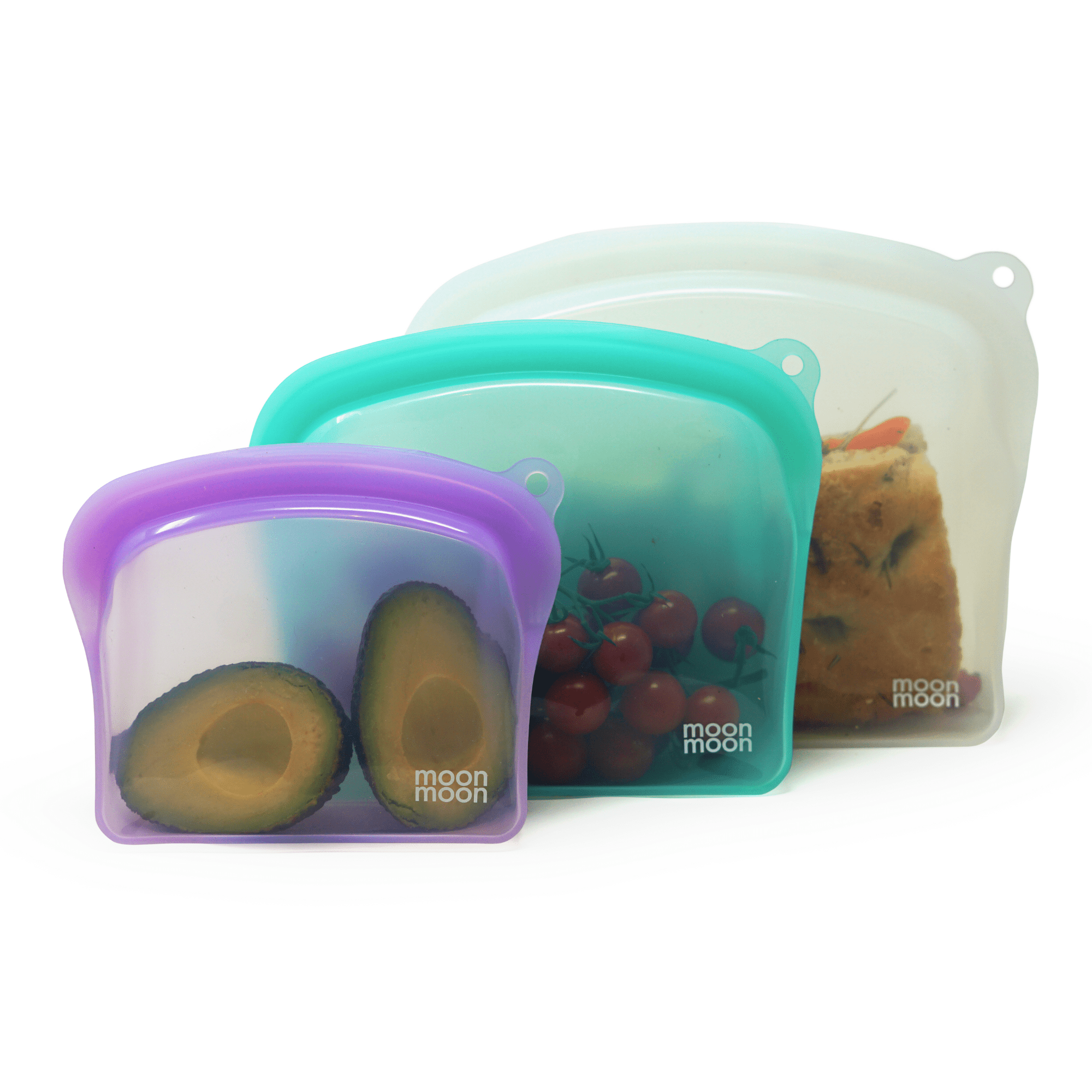 MoonMoon silikonposer - 3 pk Kurvet - fra Lev Logisk