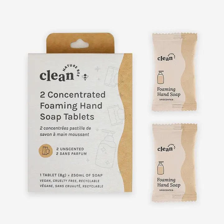 NatureBee skummende håndsåpe REFILL 2 - pk - Lev Logisk