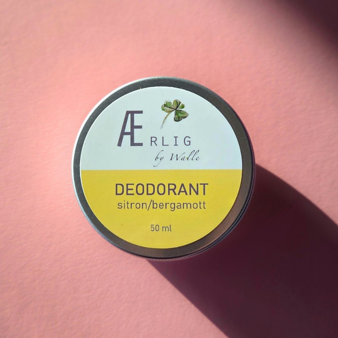 Naturlig deodorant – med sitron & bergamott fra Lev Logisk