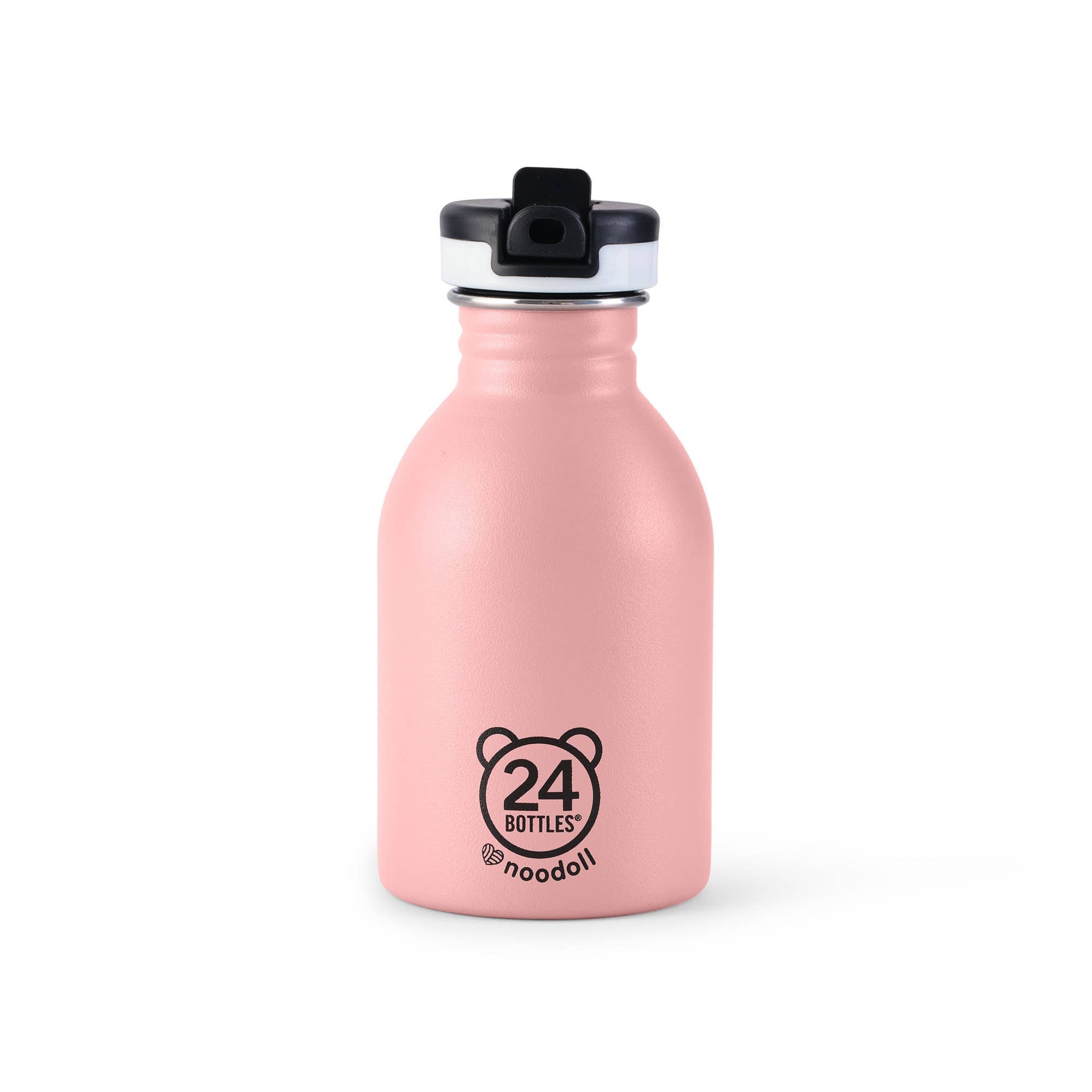 Noodoll/24 bottles drikkeflaske - Dinosaur pink - Lev Logisk