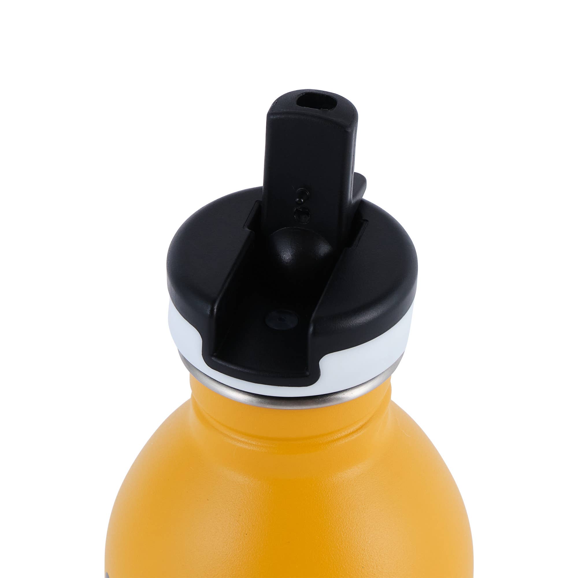 Noodoll/24 bottles drikkeflaske - Orange - brown monster - Lev Logisk