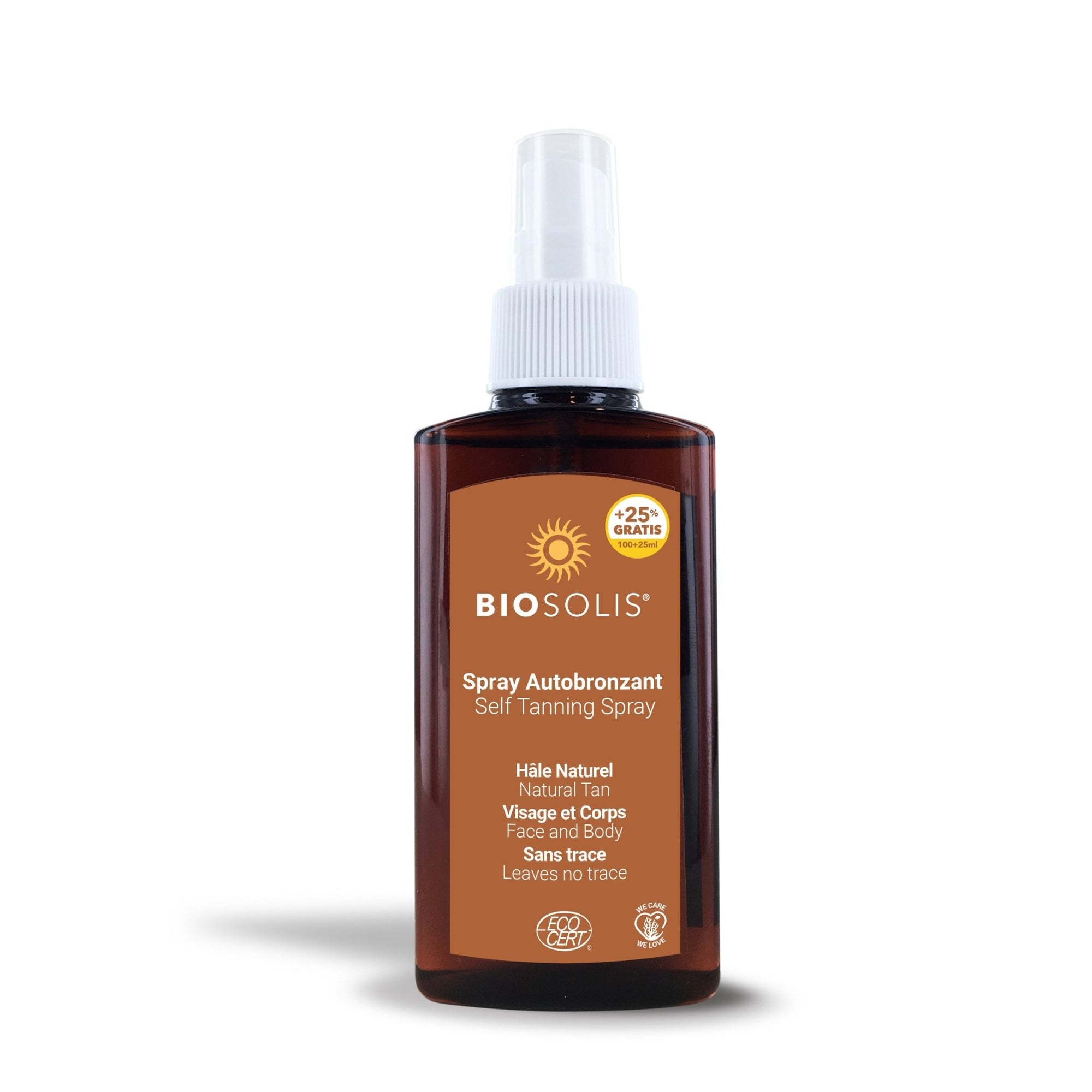 Ny formel! Biosolis Self Tanning Spray 125ml - Lev Logisk