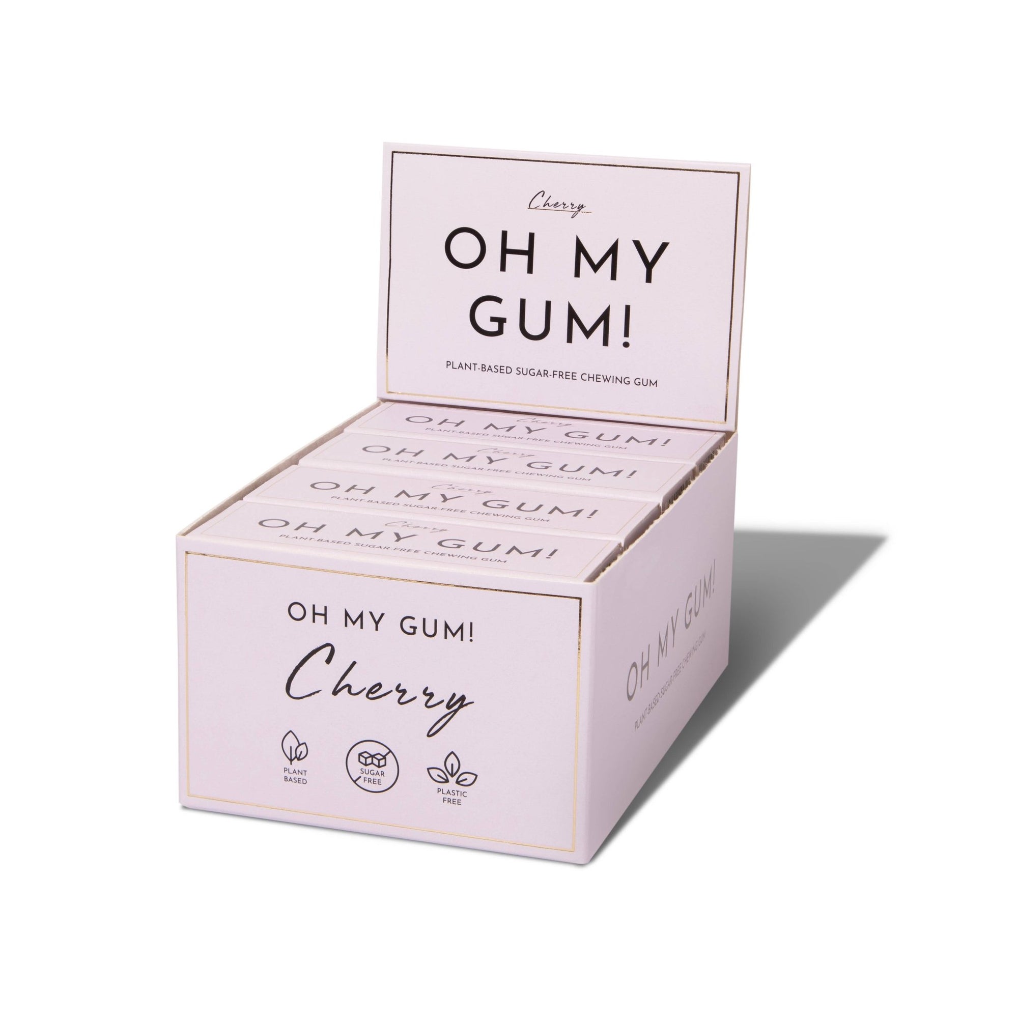 OH MY GUM! - CHERRY CHEWING GUM fra Lev Logisk