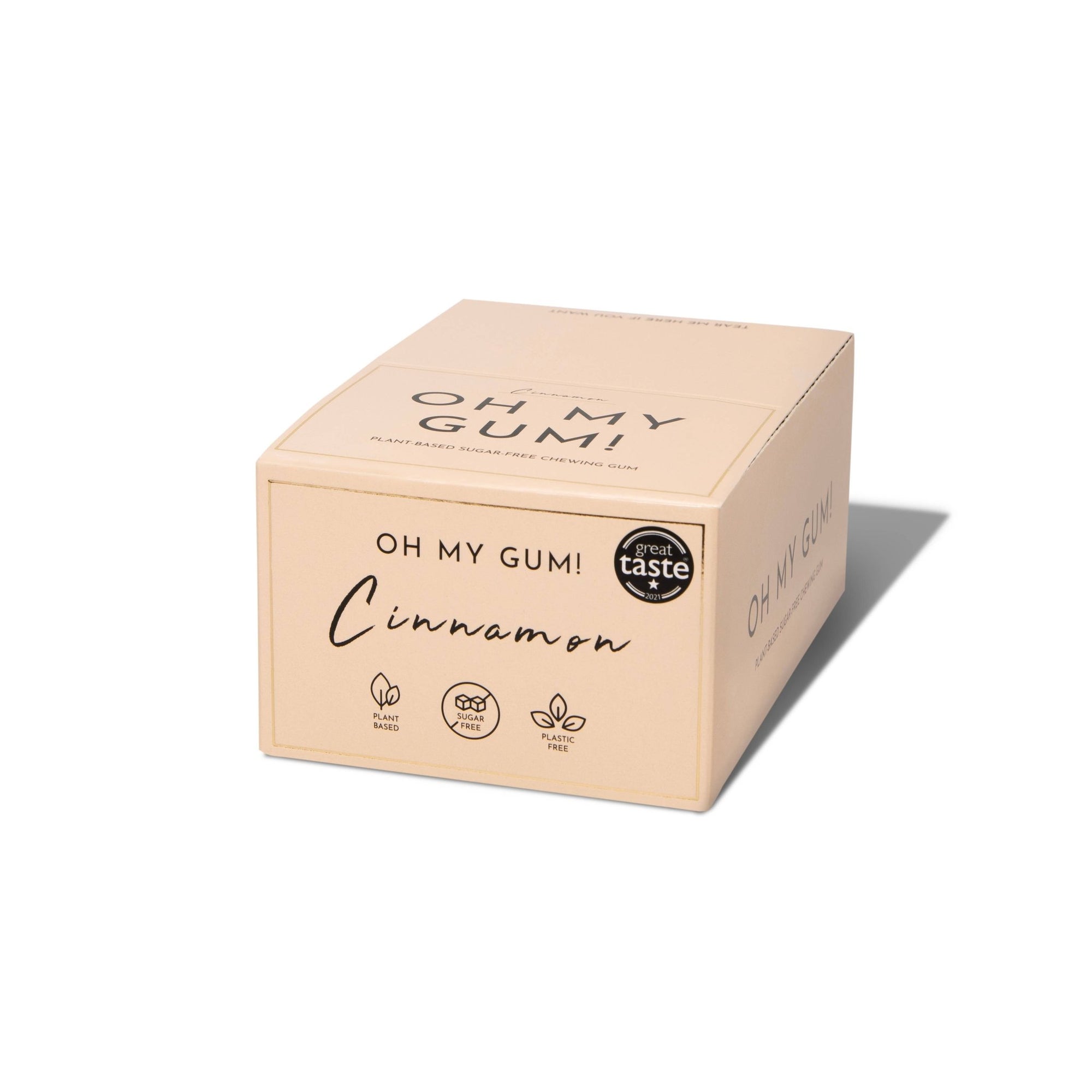 OH MY GUM! - CINNAMON CHEWING GUM fra Lev Logisk