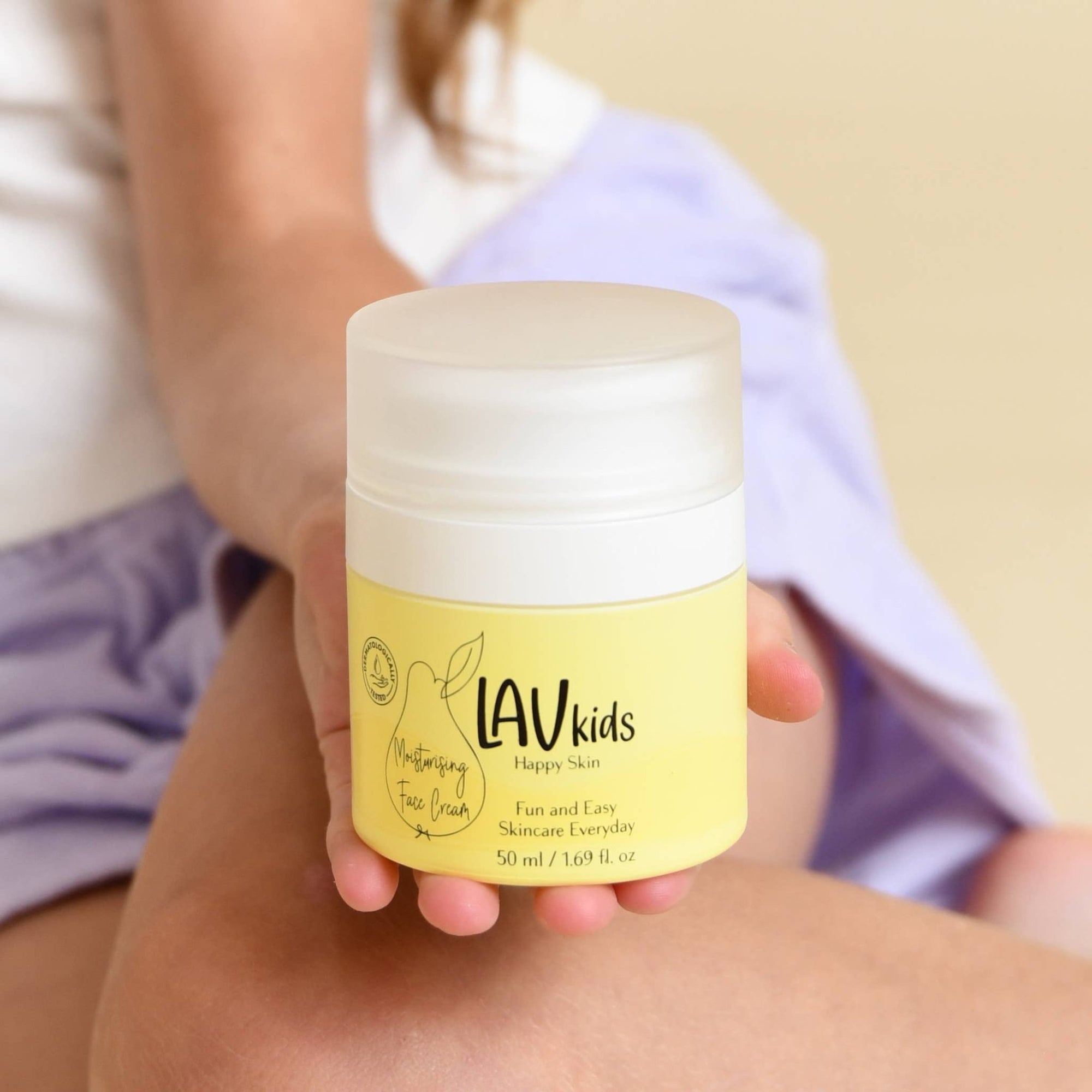 Økologisk ansiktskrem 50 ml - Lev Logisk