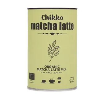 Økologisk Chikko Matcha latte 130 g fra Lev Logisk