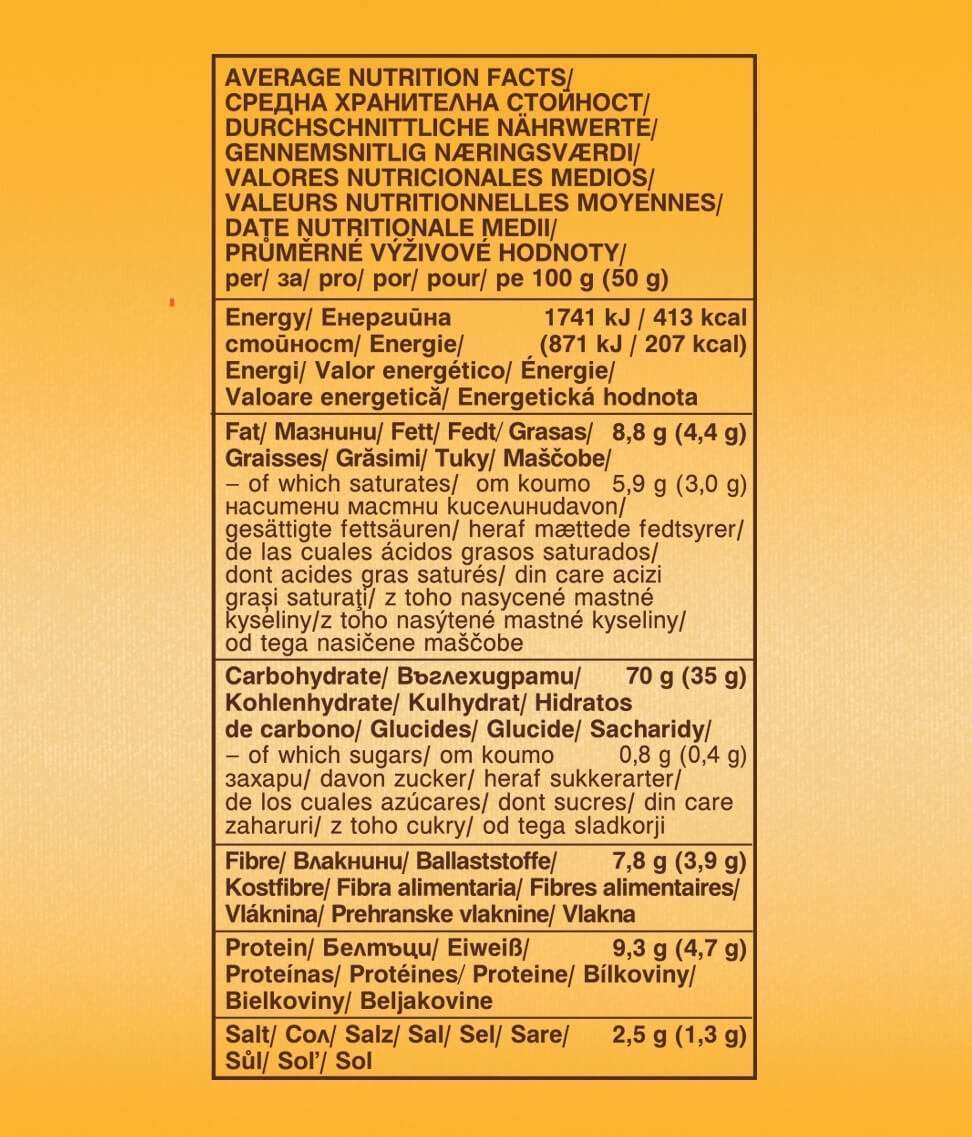 Økologiske Havrepinner med Gurkemeie fra Lev Logisk