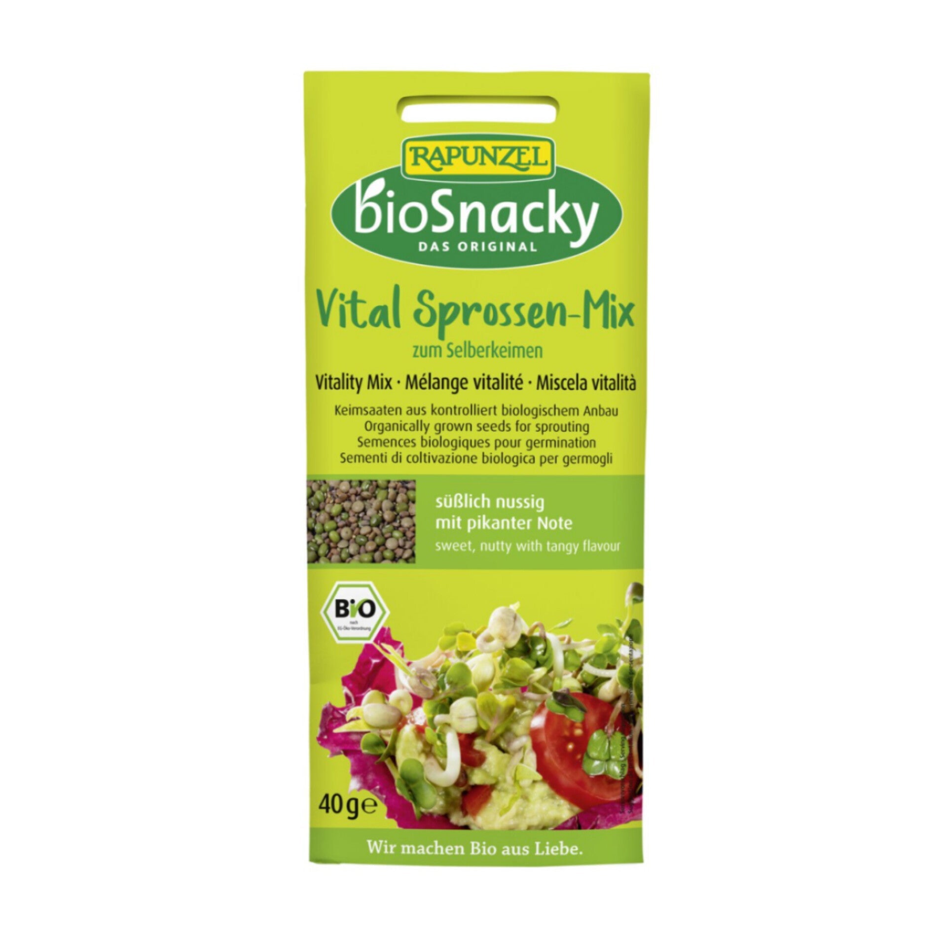 Økologiske spirefrø - vital mix - Lev Logisk