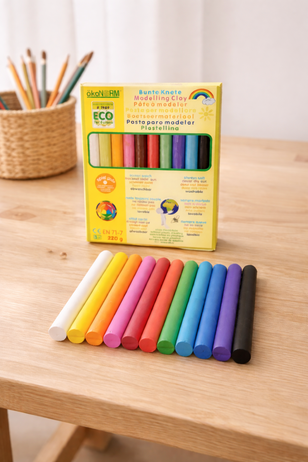 Økonorm always soft modelkitt 10 farger fra Lev Logisk