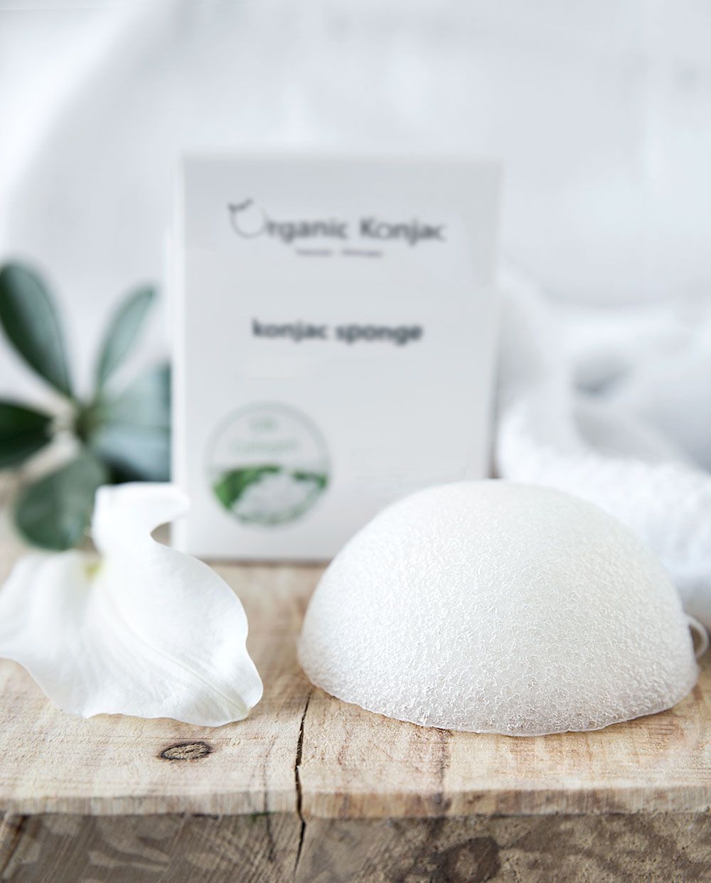 Organic Konjac Svamp Silk Collagen – Anti age fra Lev Logisk