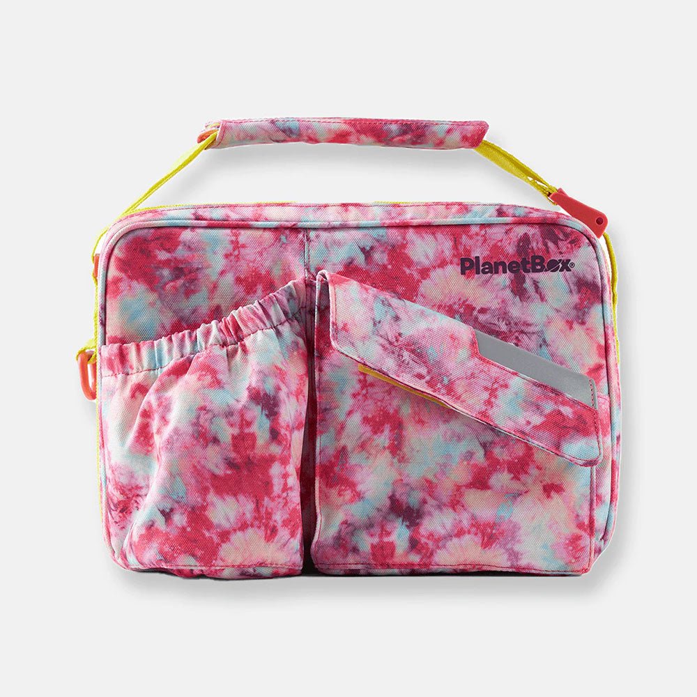Planetbox lunsjbag til din Rover/Launch matboks -Blossom tie dye- fra Lev Logisk