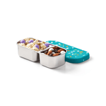 PlanetBox Snacksbeholder i stål med silikonlokk - Lev Logisk