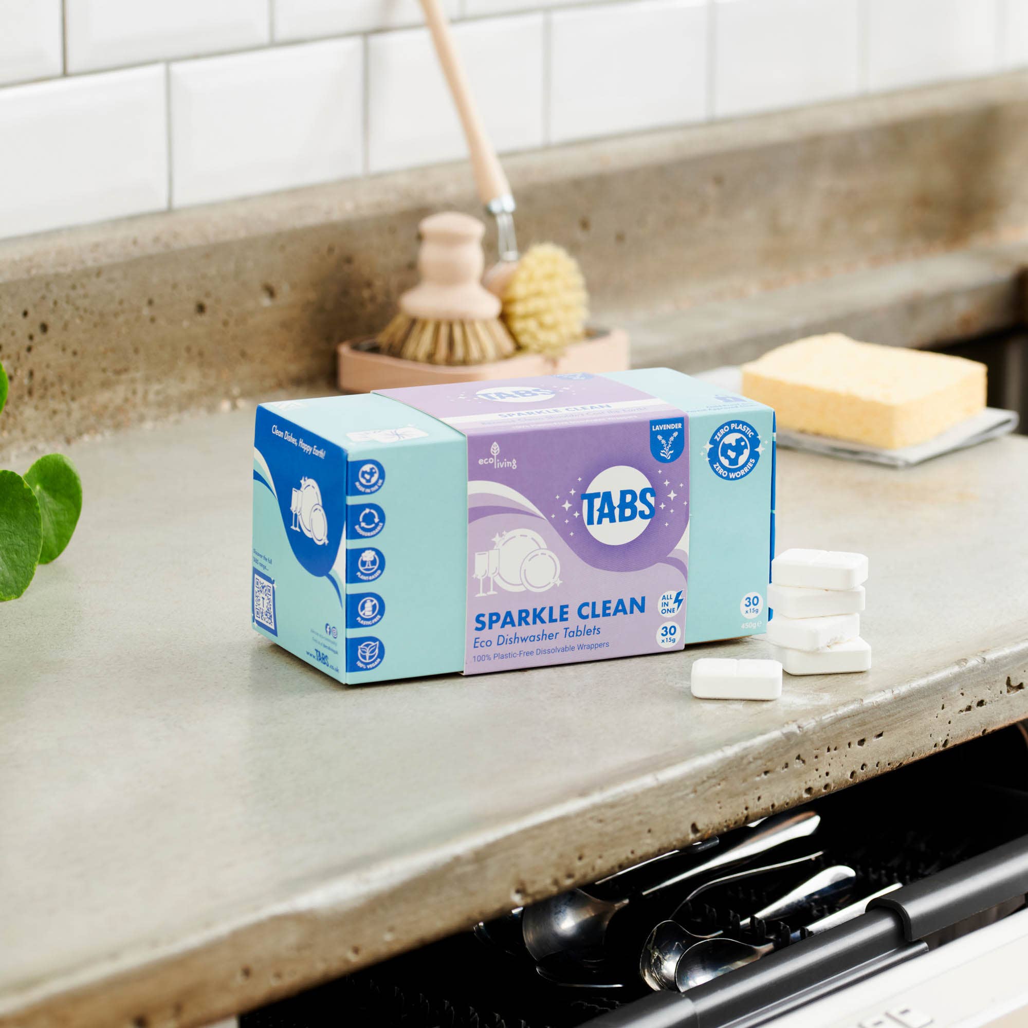 Plastfrie oppvasktabletter - Velg duft - fra Lev Logisk