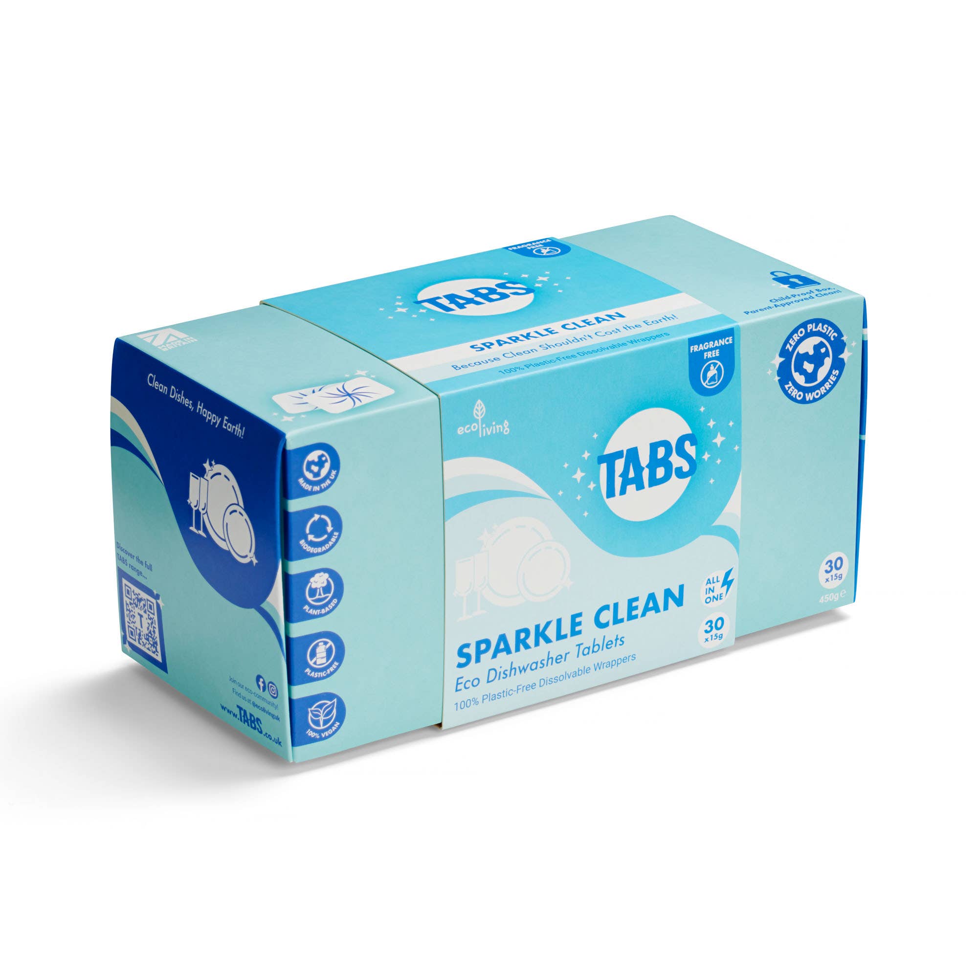 Plastfrie oppvasktabletter - Velg duft - fra Lev Logisk