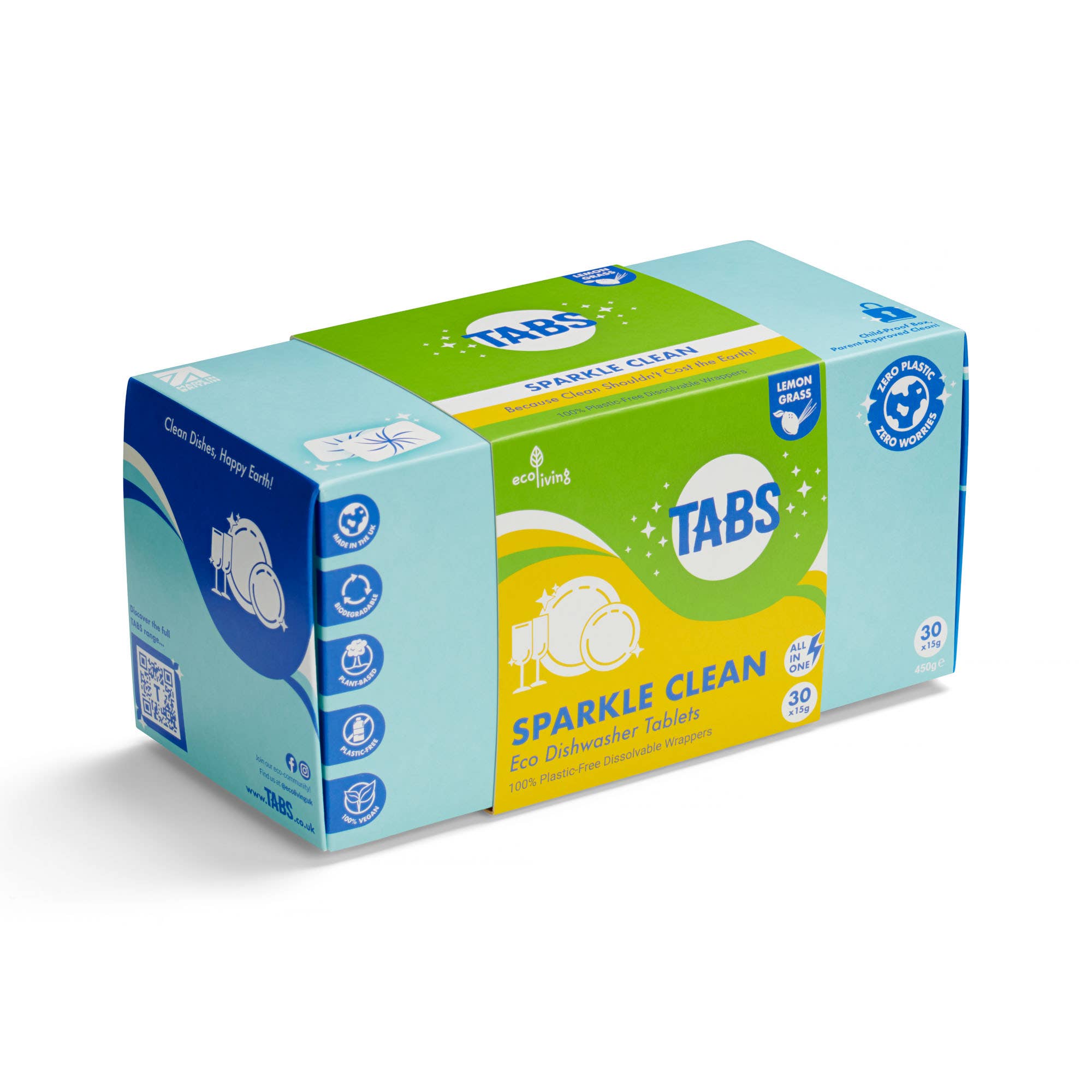 Plastfrie oppvasktabletter - Velg duft - fra Lev Logisk