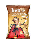 Popkorn salt karamell 60 gram fra Lev Logisk