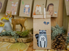 DIY Adventskalender til å fylle selv - Morsomme dyr-