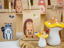 DIY Adventskalender til å fylle selv - Morsomme dyr-