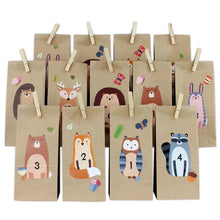 DIY Adventskalender til å fylle selv - Morsomme dyr-