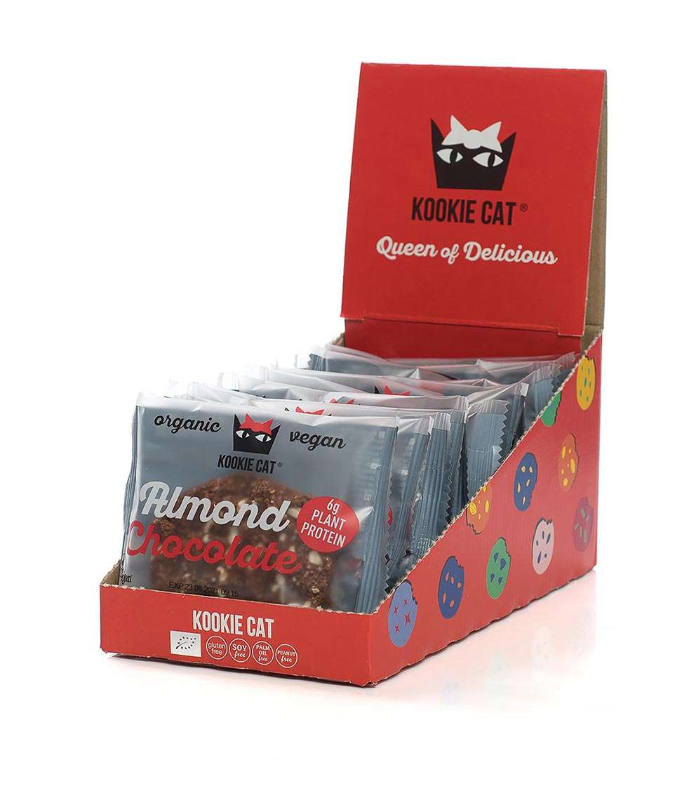 Proteincookie m/ mørk sjokolade 50g fra Lev Logisk