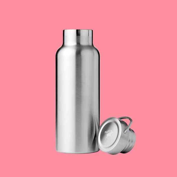 Pulito PureThermobottle drikkeflaske i rustfritt stål - Velg størrelse - Lev Logisk