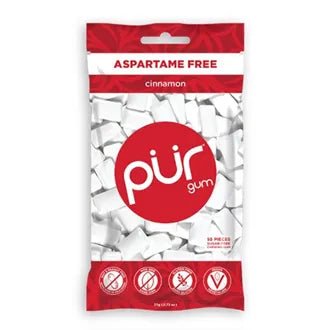 Pur gum Cinnamon 55 stk - Lev Logisk