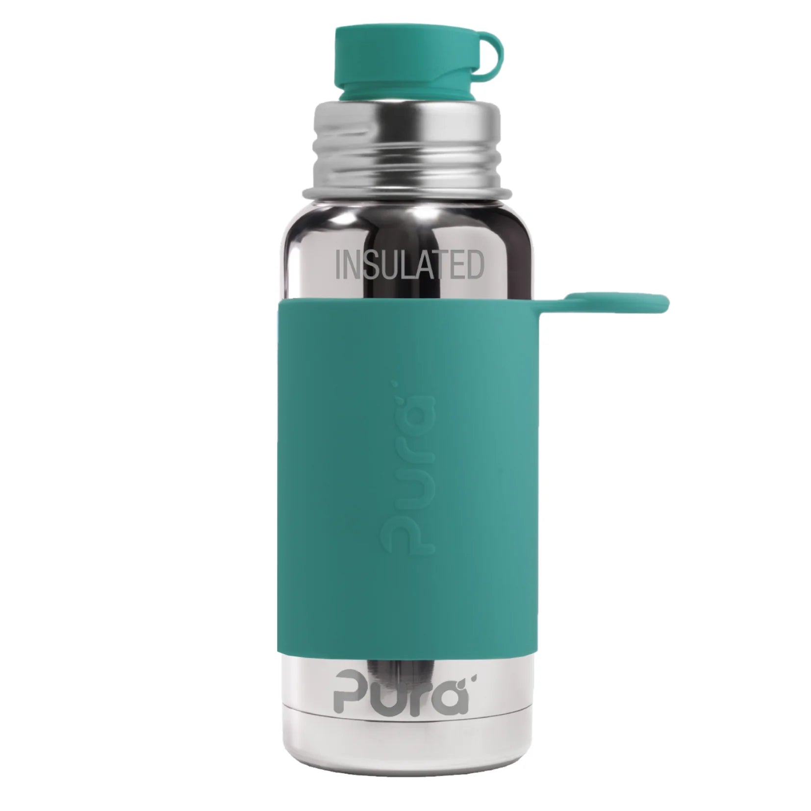 Pura ISOLERT sportsflaske 475 ml - Mint fra Lev Logisk