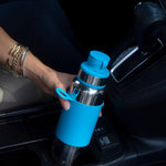 Pura ISOLERT sportsflaske 650 ml - Aqua fra Lev Logisk