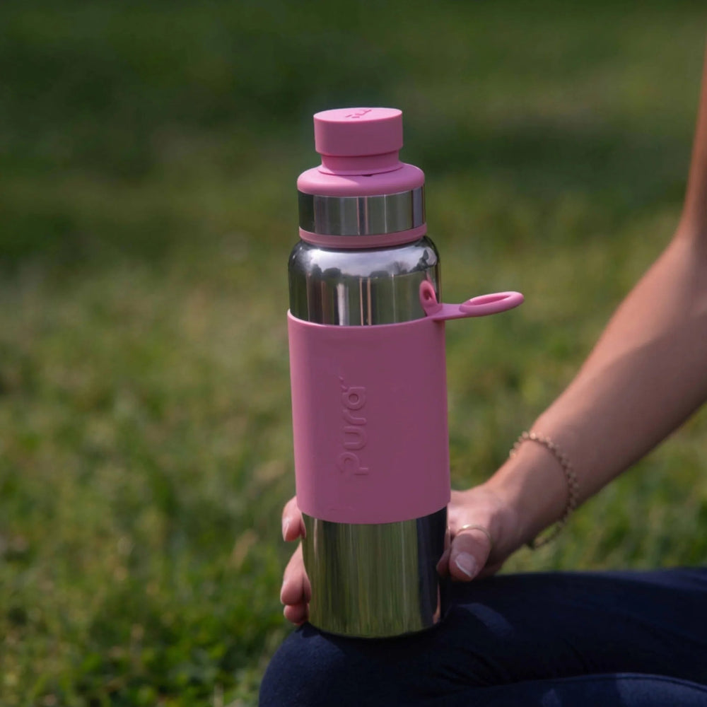 Pura ISOLERT sportsflaske 650 ml - Rose fra Lev Logisk