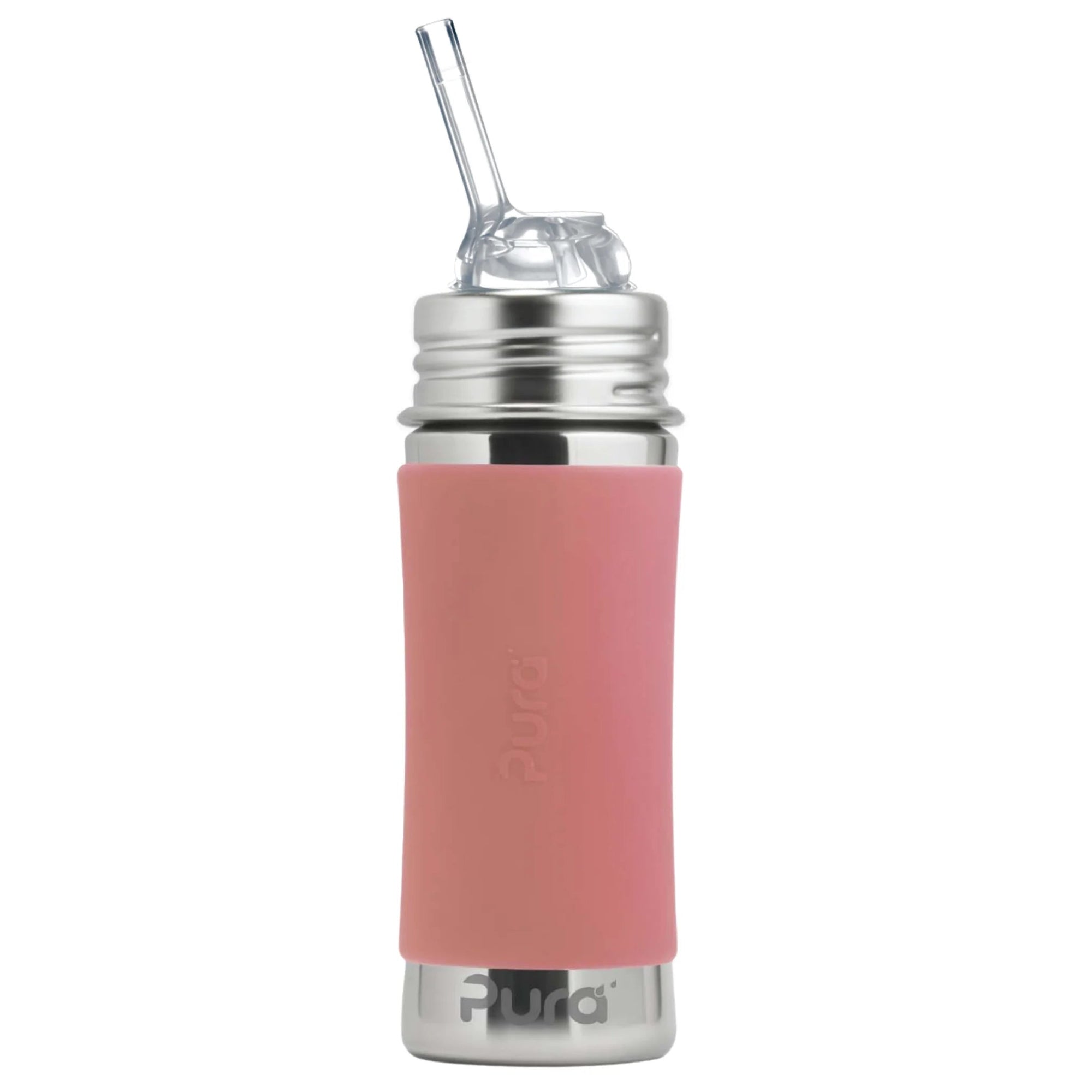Pura KIDDO sugerørflaske 325 ml - Rose fra Lev Logisk