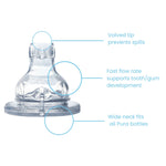 Pura Kiki ISOLERT sippyflaske 260 ml - Aqua - fra Lev Logisk