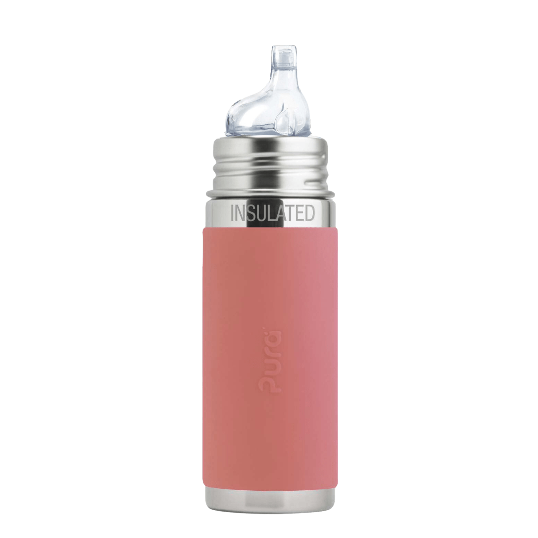 Pura Kiki ISOLERT sippyflaske 260 ml - Rose - fra Lev Logisk