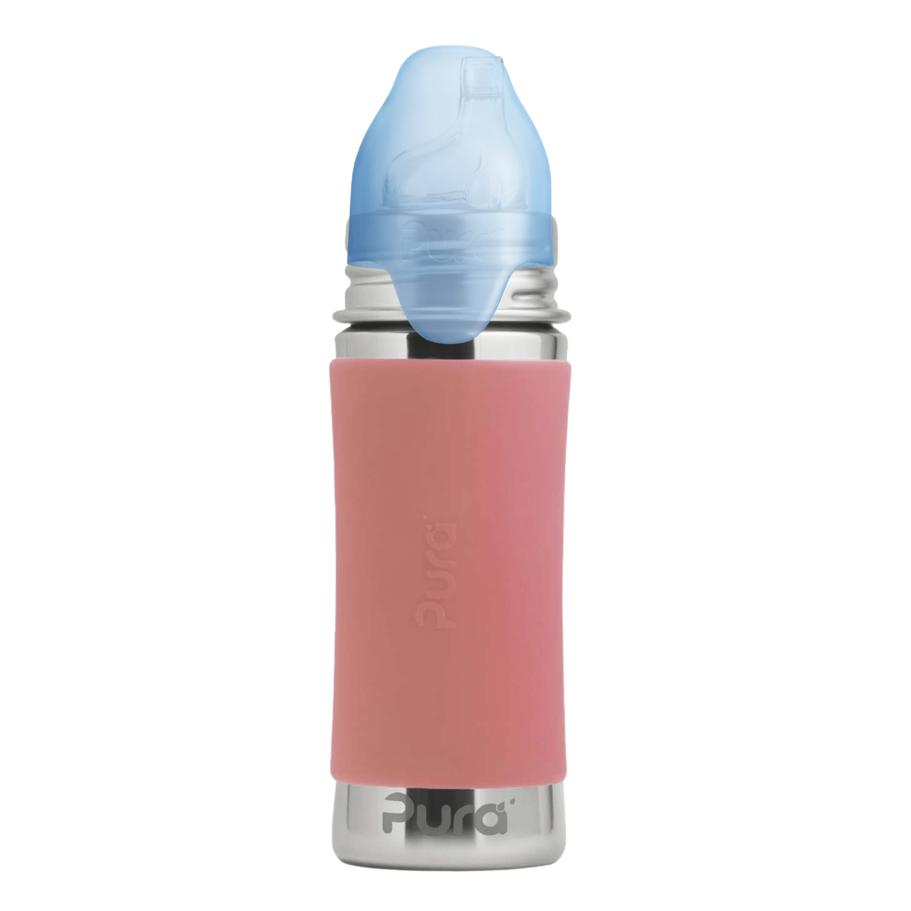 Pura Kiki sippyflaske 325 ml - Rose - fra Lev Logisk