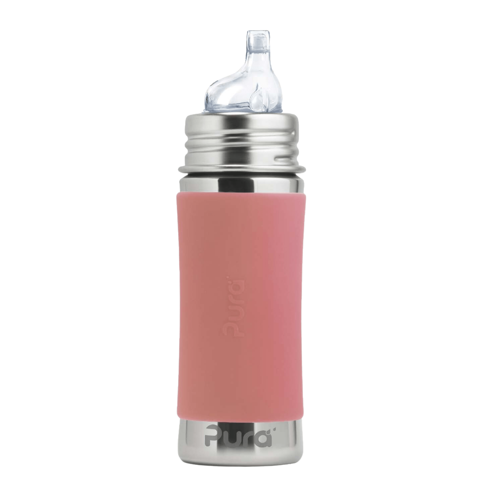 Pura Kiki sippyflaske 325 ml - Rose - fra Lev Logisk