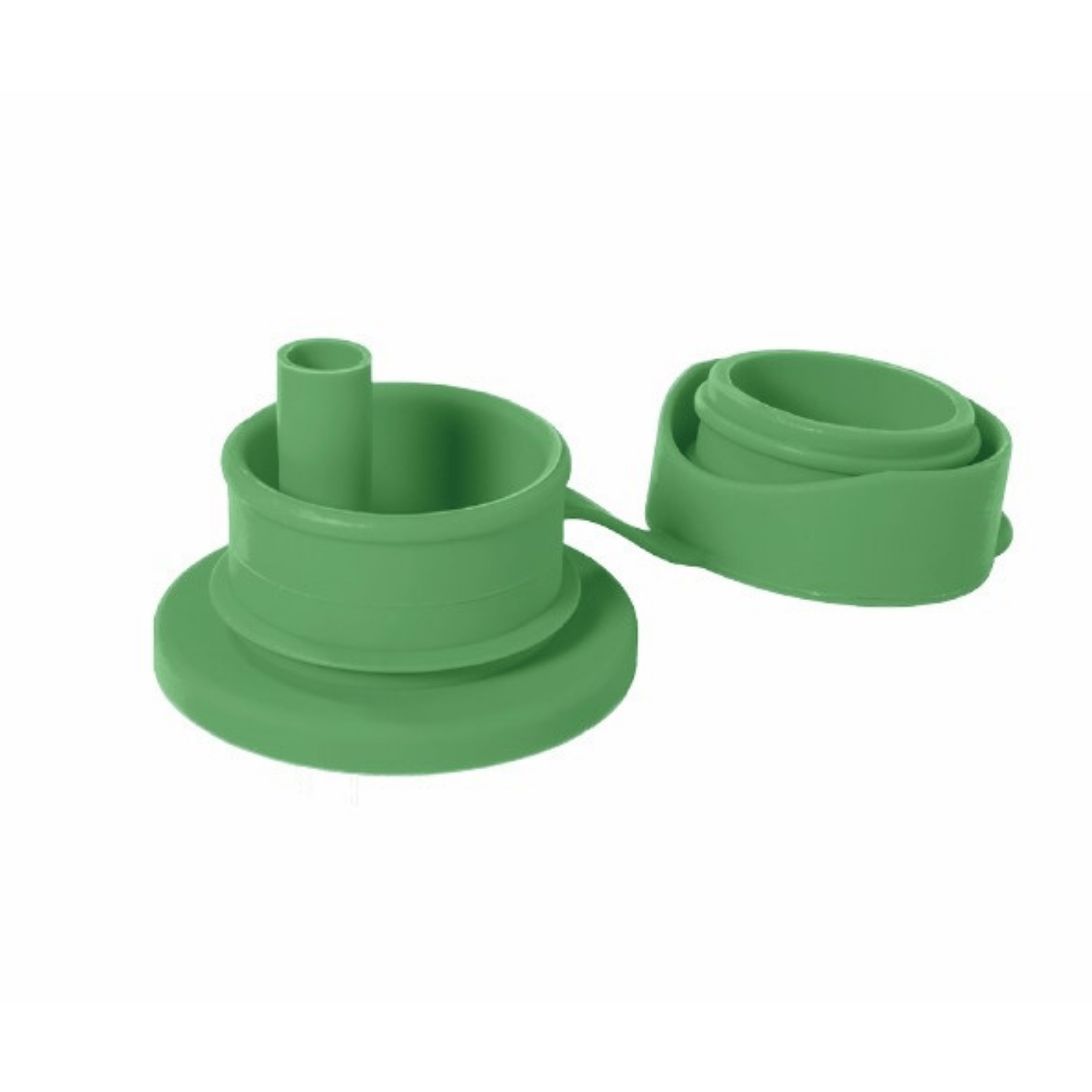 Pura silikon sportstopp m/sugerør - moss - Lev Logisk