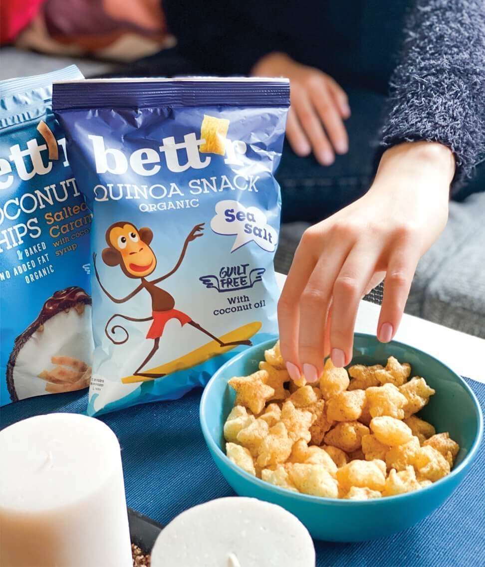 Quinoa chips - Havsalt - 50g fra Lev Logisk