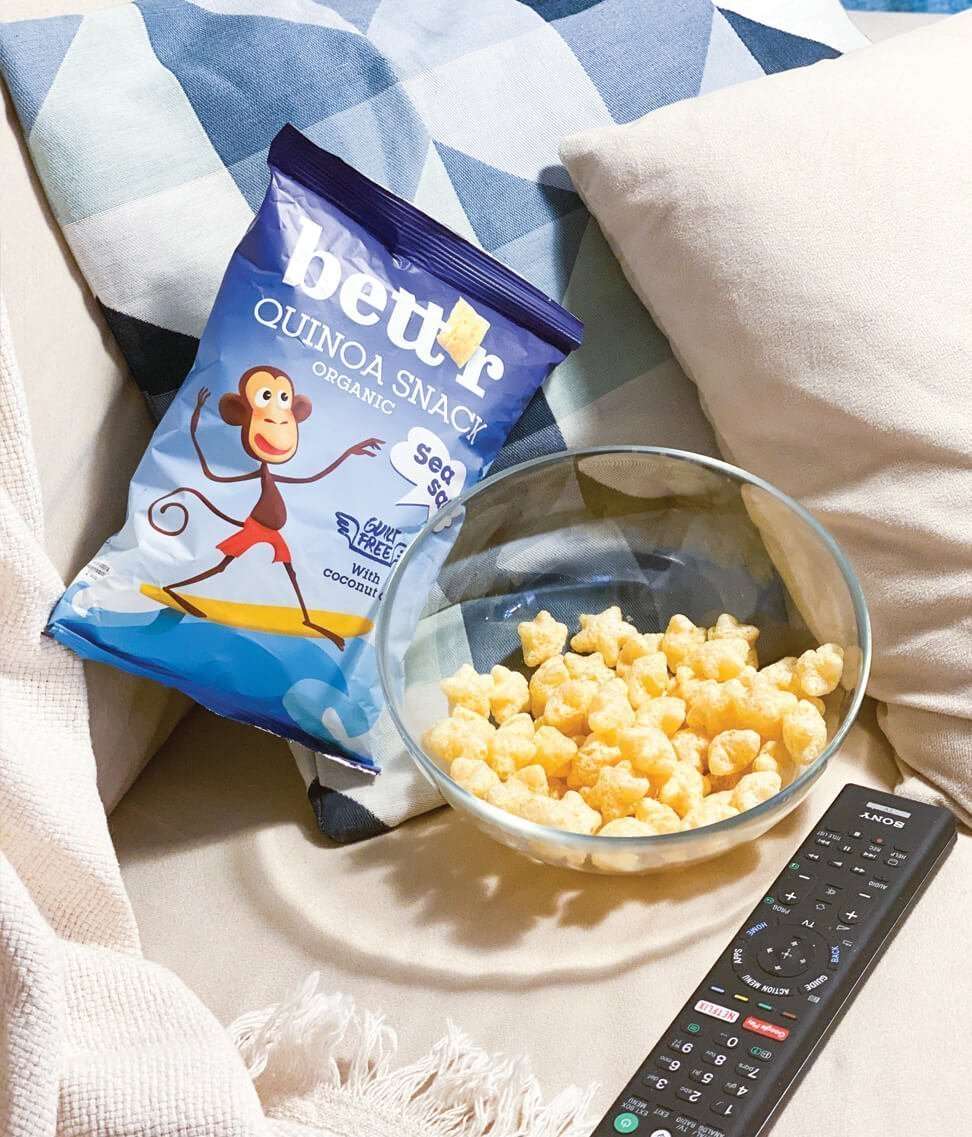 Quinoa chips - Havsalt - 50g fra Lev Logisk