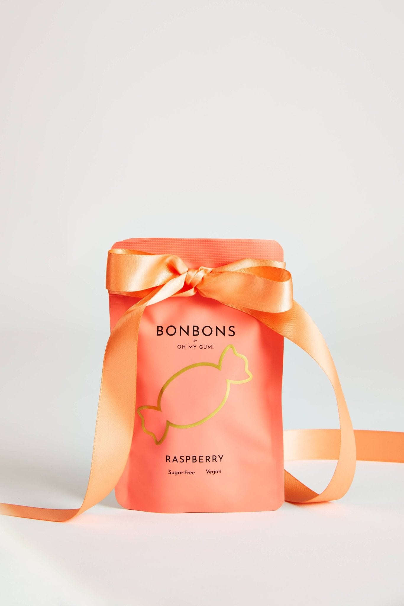 Raspberry Bonbons by OH MY GUM! - Sukkerfrie drops fra Lev Logisk
