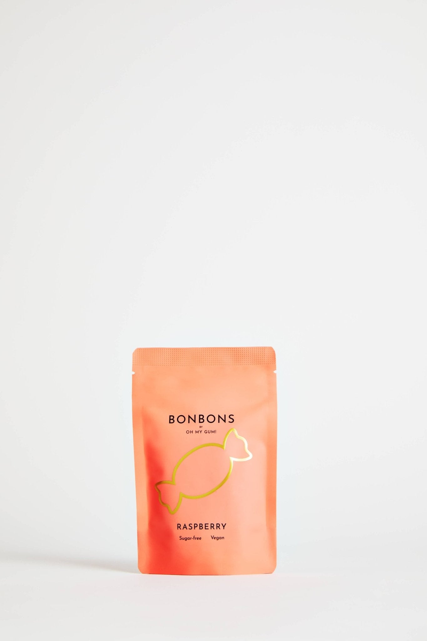 Raspberry Bonbons by OH MY GUM! - Sukkerfrie drops fra Lev Logisk