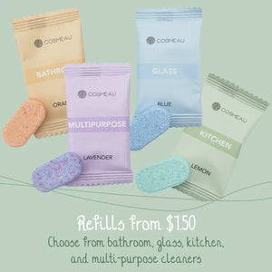 Cosmeau refill tabletter 6 stk- Glass-