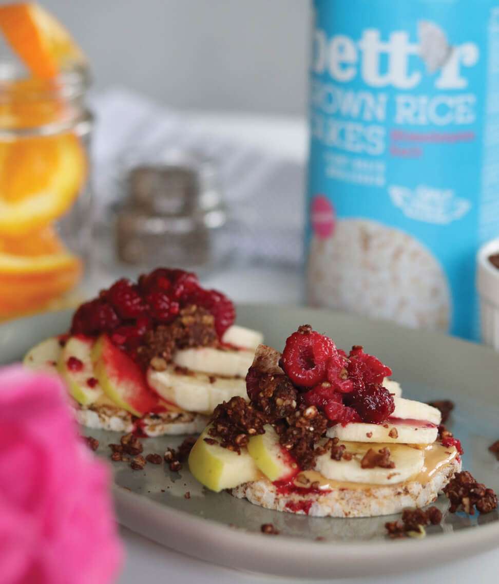 Riskaker av brun ris m/himalayasalt 120g fra Lev Logisk