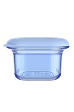 2-pk 180 ml småbokser i silikon -Blue