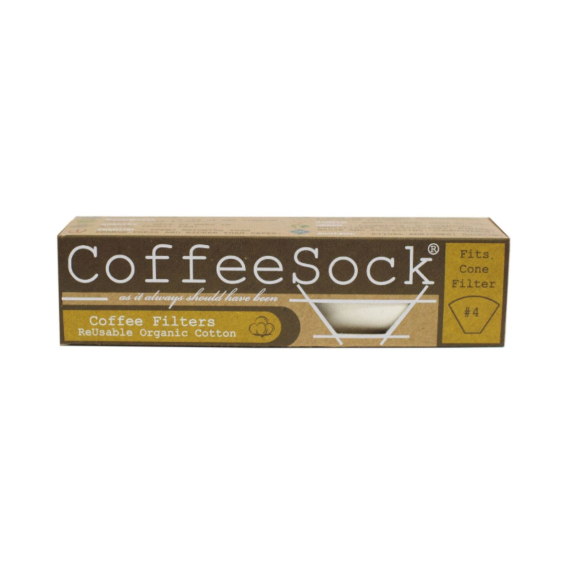 CoffeeSock 2-pk - kaffefilter nr 4