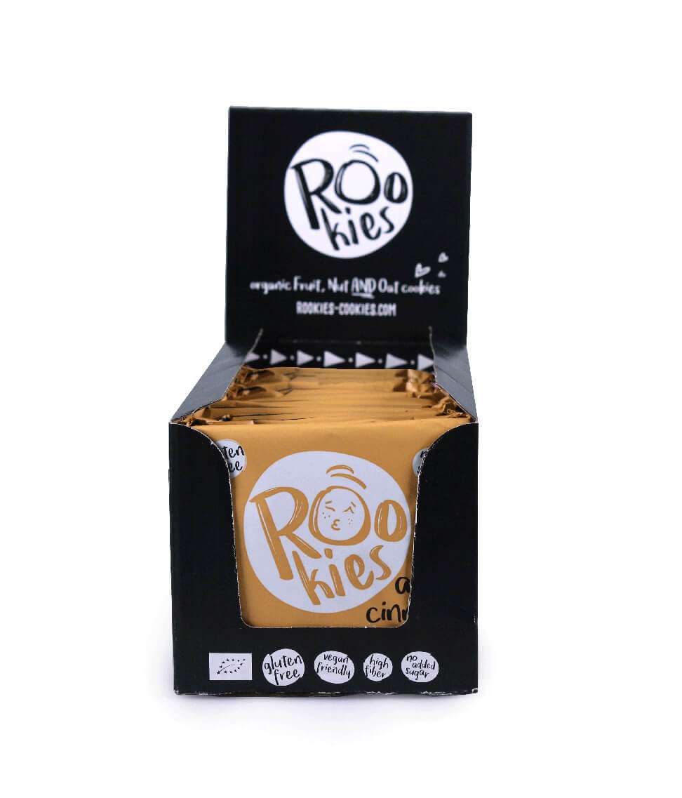 Rookies cookie Apple & Cinnamon fra Lev Logisk