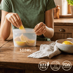 Silikonposer 2 - pk Clear 500ml fra Lev Logisk
