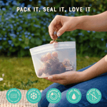 Silikonposer 2 - pk Clear 500ml fra Lev Logisk